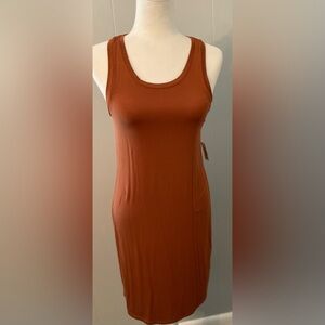 Daily Ritual  Sleeveless Fitted Tank Dress